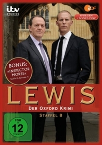 Cover - Lewis - Der Oxford Krimi: Staffel 8 (3 Discs)