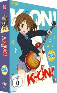 Cover - K-ON! - Vol. 1 - 4  [4 DVDs]