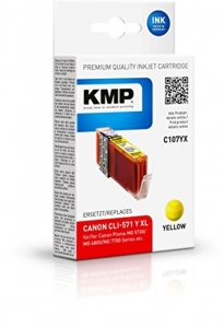 Cover - KMP Tintenpatrone für Canon CLI-571Y XL/1569 0009