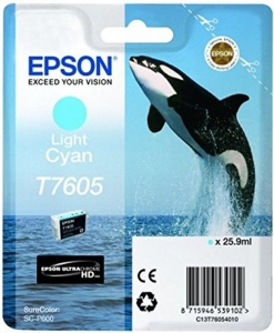 Cover - EPSON® Tintenpat. T76054010/T7605 hell cy/C13T7605