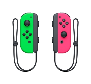 Cover - Nintendo Switch - Controller Joy-Con Neon-Grün /