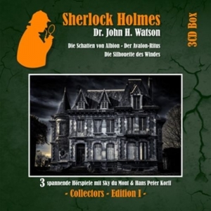 Cover - Sherlock Holmes 3CD Box Edition 1 (Folge 1-3)