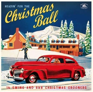 Cover - Headin' For The Christmas Ball-(LP,Red Vinyl)