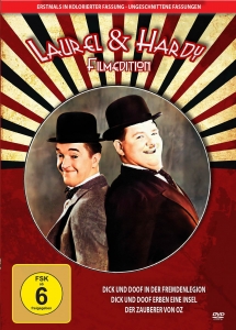 Cover - Laurel & Hardy Filmedition 1-erstmals coloriert