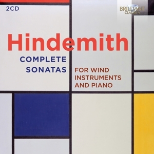 Cover - Hindemith:Complete Sonatas For Wind Instruments