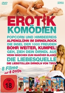 Cover - Erotikkomödien-8 Filme auf 8 DVDs