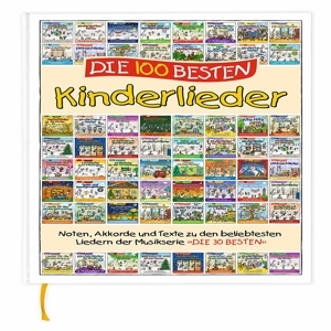 Cover - Die 100 Besten Kinderlieder-Liederbuch Zur Serie