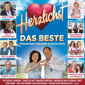 Cover - Herzlichst-Das Beste präsentiert von Romy & Stef