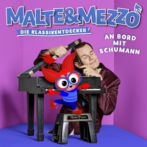 Cover - Malte & Mezzo-An Bord Mit Schumann