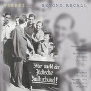 Cover - Vorbei...- Dokumentation jüdischen Musiklebens in Berlin 1933-1938
