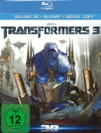 Michael Bay - Transformers 3 (Blu-ray 3D, Blu-ray 2D, + DVD, inkl. Digital Copy)