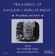 Rutter,John/Cambridge Singers,The - Treasures Of Eng.Church Music