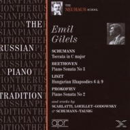 Gilels,Emil - Sonate 3/Rhapsodien/Toccata