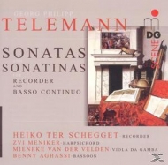 Ter Schegget/Van Der Velden/Aghassi/Meniker - Sonaten & Sonatinen Für Blockflöte Und B.C.