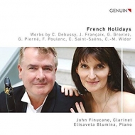 Finucane,John/Blumina,Elisaveta - French Holidays-Werke für Klarinette & Piano