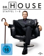 Hugh Laurie,Omar Epps,Robert Sean Leonard - Dr. House - Staffel 1-8 (39 Discs)