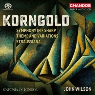 Wilson,John/Sinfonia of London - Sinfonie in Fis;Theme and Variations; Straussiana