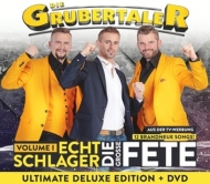 Grubertaler,Die - Echt Schlager,die große Fete-Deluxe CD & DVD
