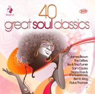 Ross,Diana-Drifters,The-Brown,James - 40 Great Soul Classics