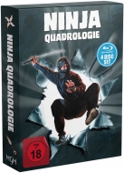 Kosugi,Sho/Booth,James/Burton,Norman - Ninja Quadrologie 1-4 Deluxe-Digipak (4 Blu-rays)