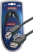EDNET - USB 2.0 VERBINDUNGSKABEL A/B 5 0M