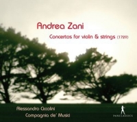 Alessandro Ciccolini/Campagna De Musica - Concertos For Violin & Strings (1729)
