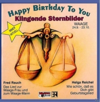 Happy Birthday,Waage - Klingende Sternbilder