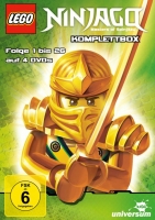 Michael Hegner, Justin Murphy - Lego Ninjago Komplettbox - Folge 1-26 (4 Discs)