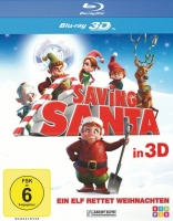 Aaron Seelman, Leon Joosen - Saving Santa - Ein Elf rettet Weihnachten (Blu-ray 3D)