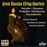 Borodin Quartet/American String Quartet - Great Russian String Quartets
