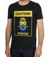  - T-Shirt Minions Caution  M