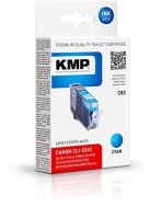 KMP - KMP Tintenpatrone für Canon CLI526  cyan/15150003
