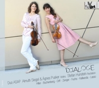 Duo ASAP/Hunstein,Stefan - Dialoge-Werke für Violin-Duo und Sprecher