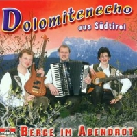 Dolomitenecho - Berge Im Abendrot